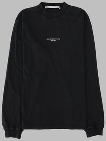 alexanderwang Women's Shirt Manica Lunga Con Black