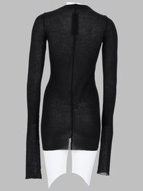 Rick Owens Women's Shirt Manica Lunga Black