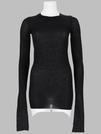 Rick Owens Women's Shirt Manica Lunga Black