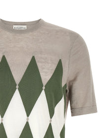 Ballantyne Shirt Argyle Grey