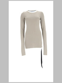 DRKSHDW Women's Shirt Basic Manica Lunga Grey