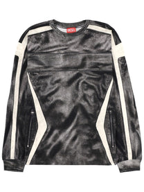 Diesel Men's Shirt Boxt Manica Lunga Black