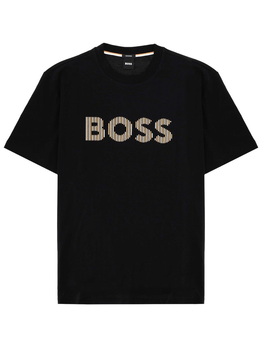BOSS Men's Shirt Thompson Con Black