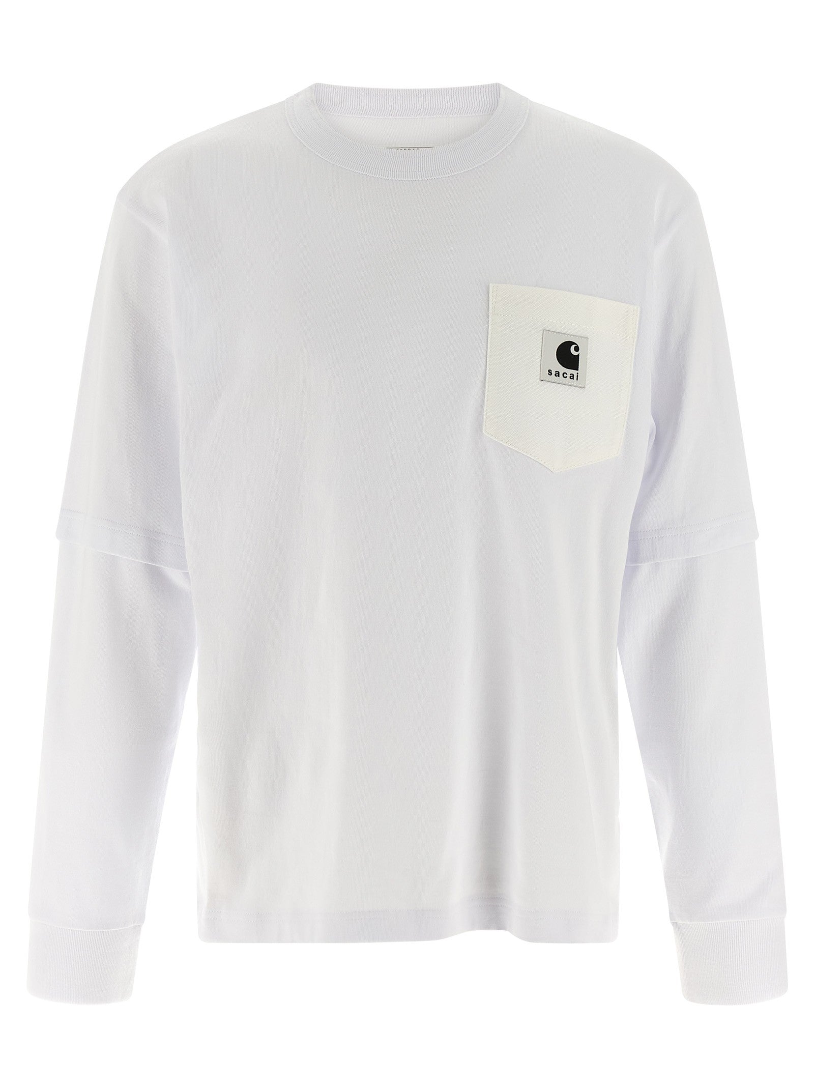 Sacai Shirt Capsule Sacai Carhartt Wip White