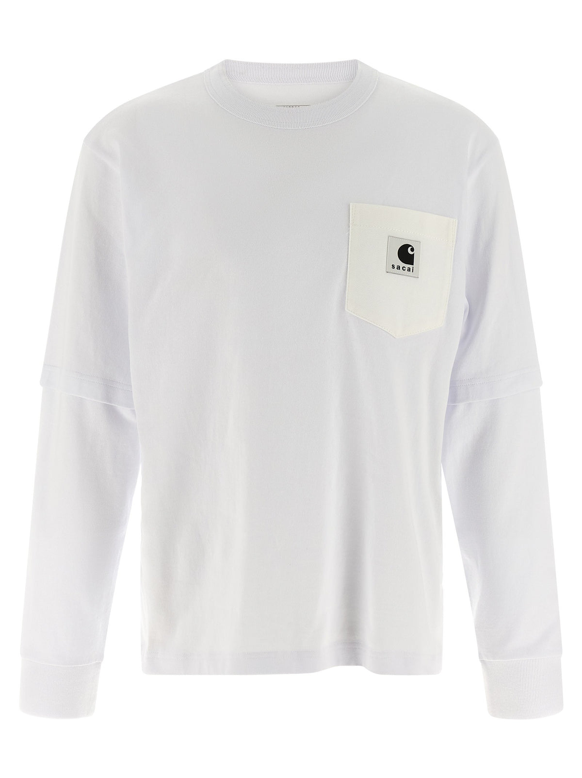 Sacai Shirt Capsule Sacai Carhartt Wip White