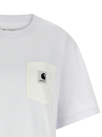 Sacai Shirt Capsule Sacai Carhartt Wip White