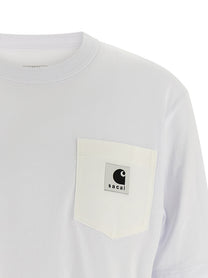 Sacai Shirt Capsule Sacai Carhartt Wip White