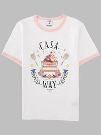 Casablanca Women's Shirt Casa Way White