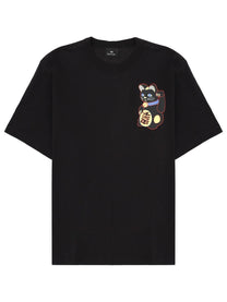 Ps By Paul Smith Men's Shirt Cat Black