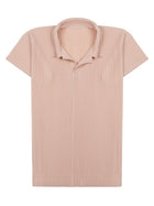 Homme Plissé Issey Miyake Men's Shirt with Collar Polo Blue