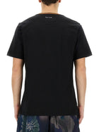 Paul Smith Men's Shirt with Collar Stripes Black, view 3