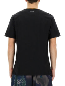 Paul Smith Men's Shirt Con Collo Stripes Black