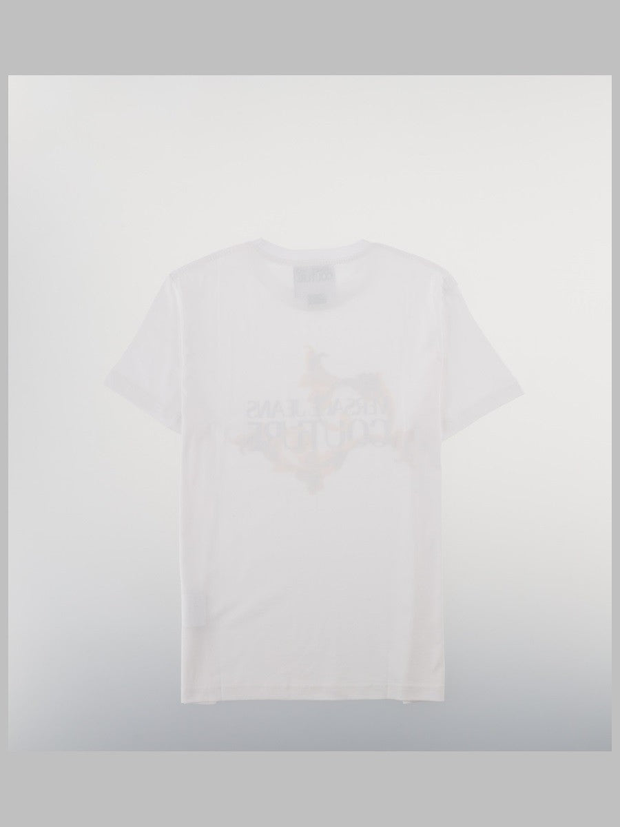 Versace Jeans Couture Men's Shirt Con Baroque White