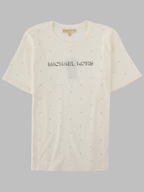 Michael Kors Women's Shirt Con Strass White