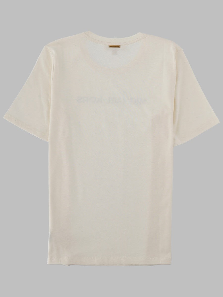 Michael Kors Women's Shirt Con Strass White
