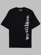 Versace Jeans Couture Men's Shirt with Liquify Rubber Black