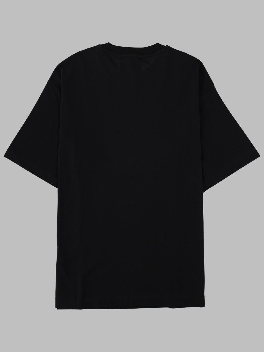 Versace Jeans Couture Men's Shirt Con Liquify Rubber Black