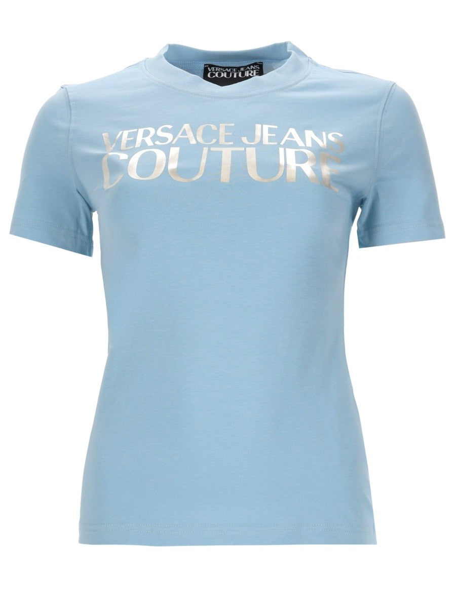 Versace Jeans Couture Women's Shirt Con Blue