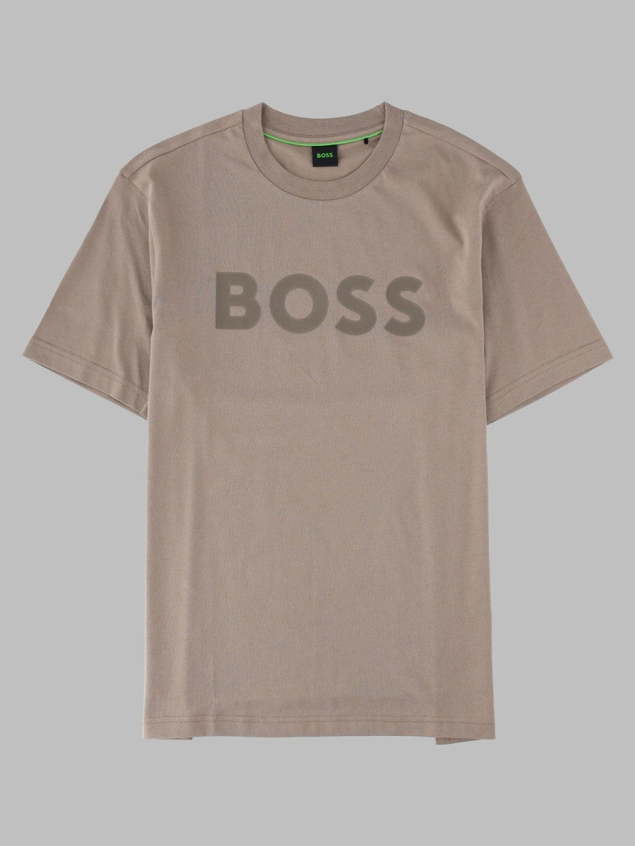 BOSS Men's Shirt Con Beige