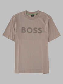 BOSS Men's Shirt Con Beige