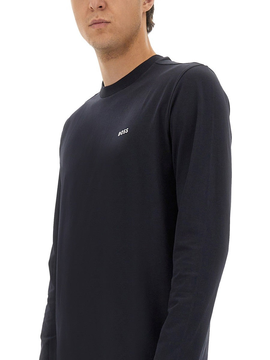 BOSS Men's Shirt Con Blue
