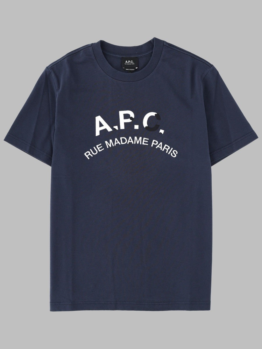 A.P.C Men's Shirt Con Blue