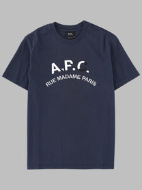 A.P.C Men's Shirt Con Blue