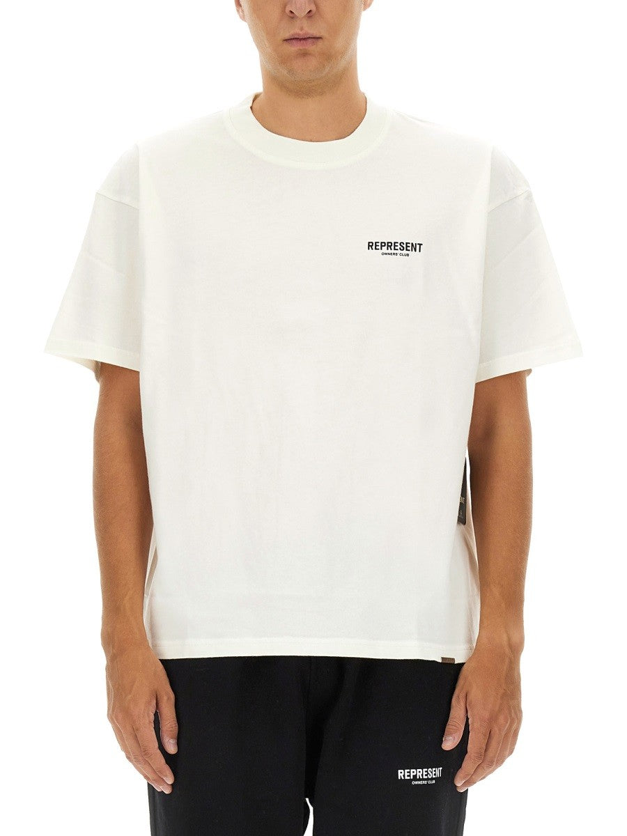 Represent Men's Shirt Con White Represent