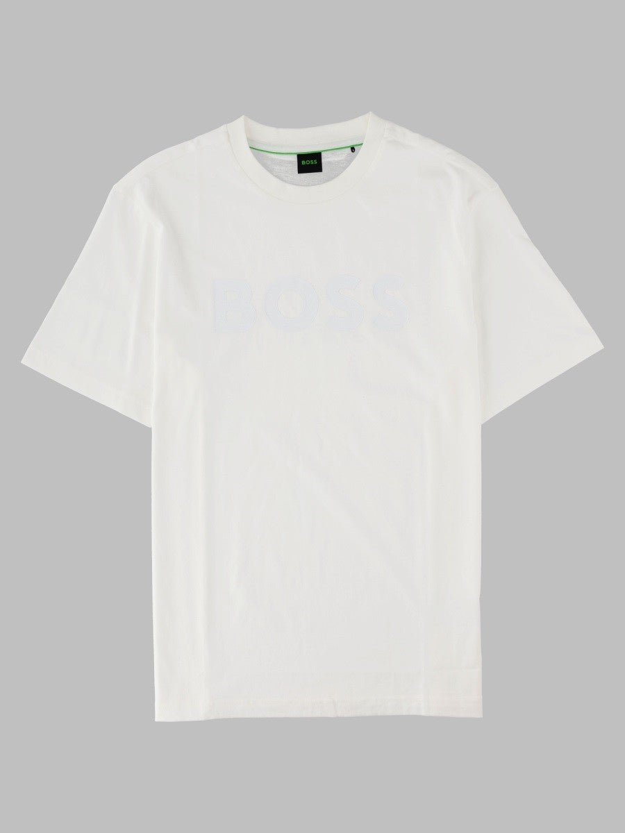 BOSS Men's Shirt Con White
