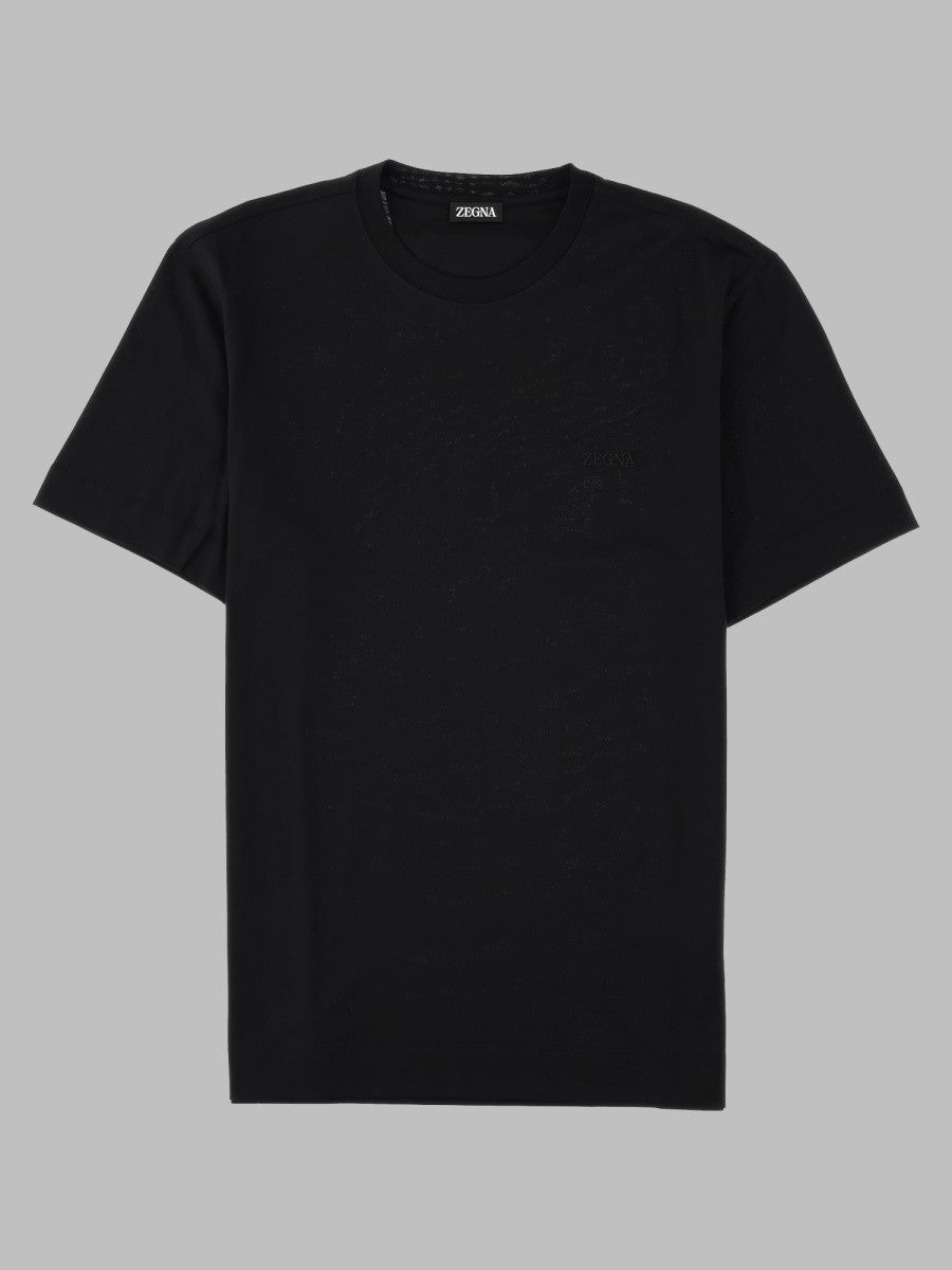 Zegna Men's Shirt Con Black