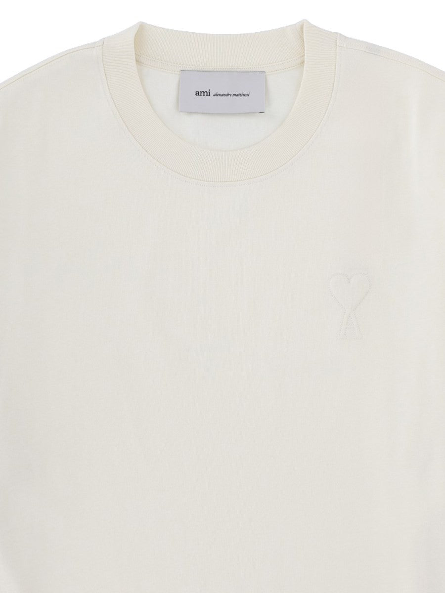 Ami Paris Men's Shirt Con White