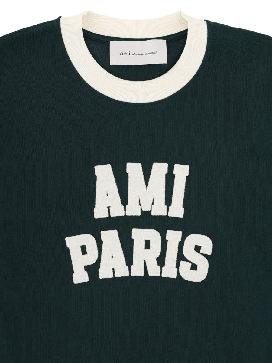 Ami Paris Women's Shirt Con Green