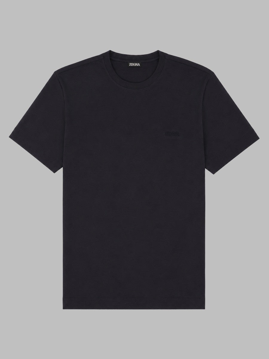 Zegna Men's Shirt Con Blue