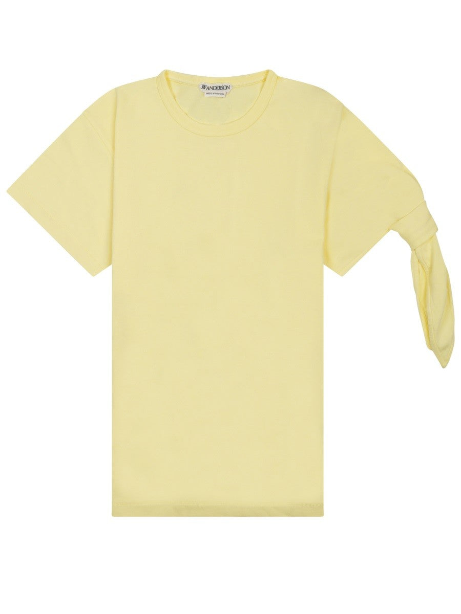 JW Anderson Women's Shirt Con Nodo Yellow