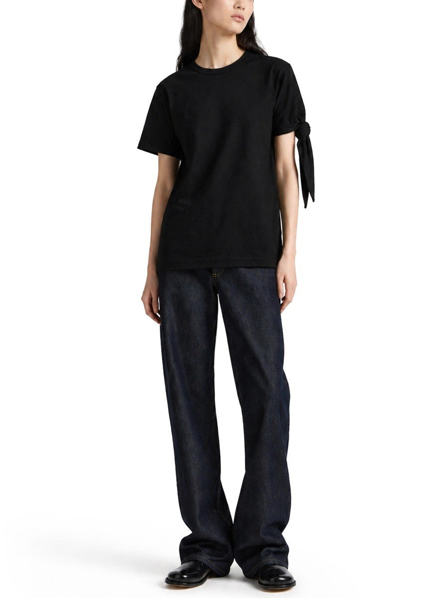 JW Anderson Women's Shirt Con Nodo Black