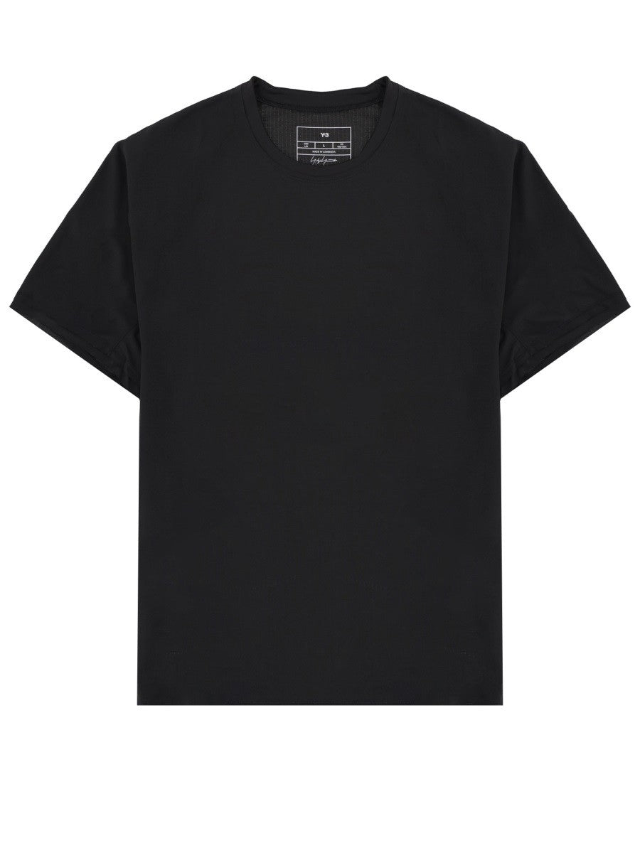 Y-3 Men's Shirt Con Patch Black