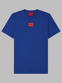 HUGO BOSS Men's Shirt Con Patch Blue
