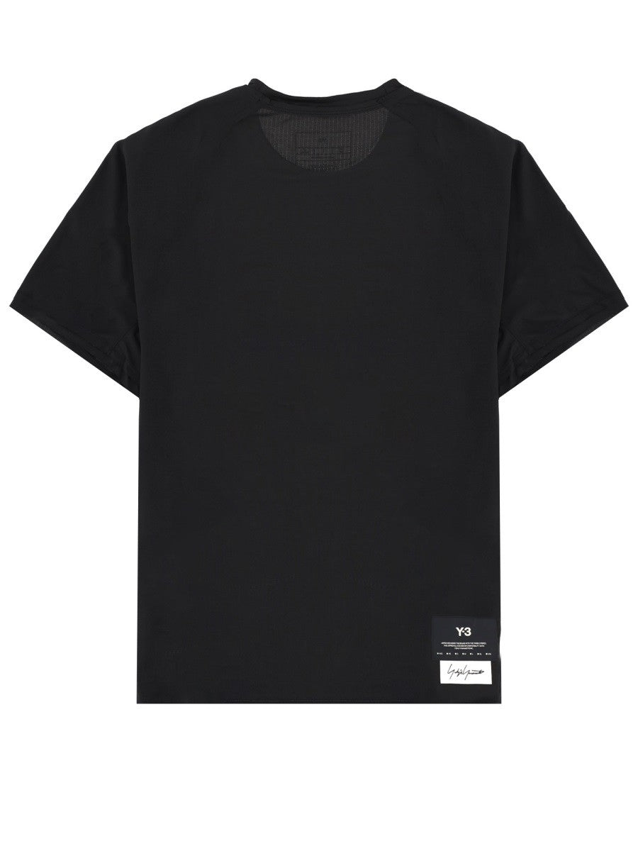 Y-3 Men's Shirt Con Patch Black