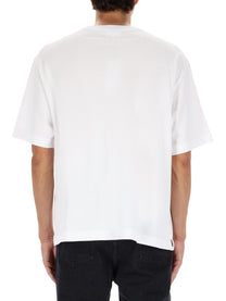 Maison Kitsuné Men's Shirt Fox Head White