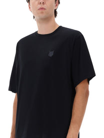 Maison Kitsuné Men's Shirt Fox Head Black