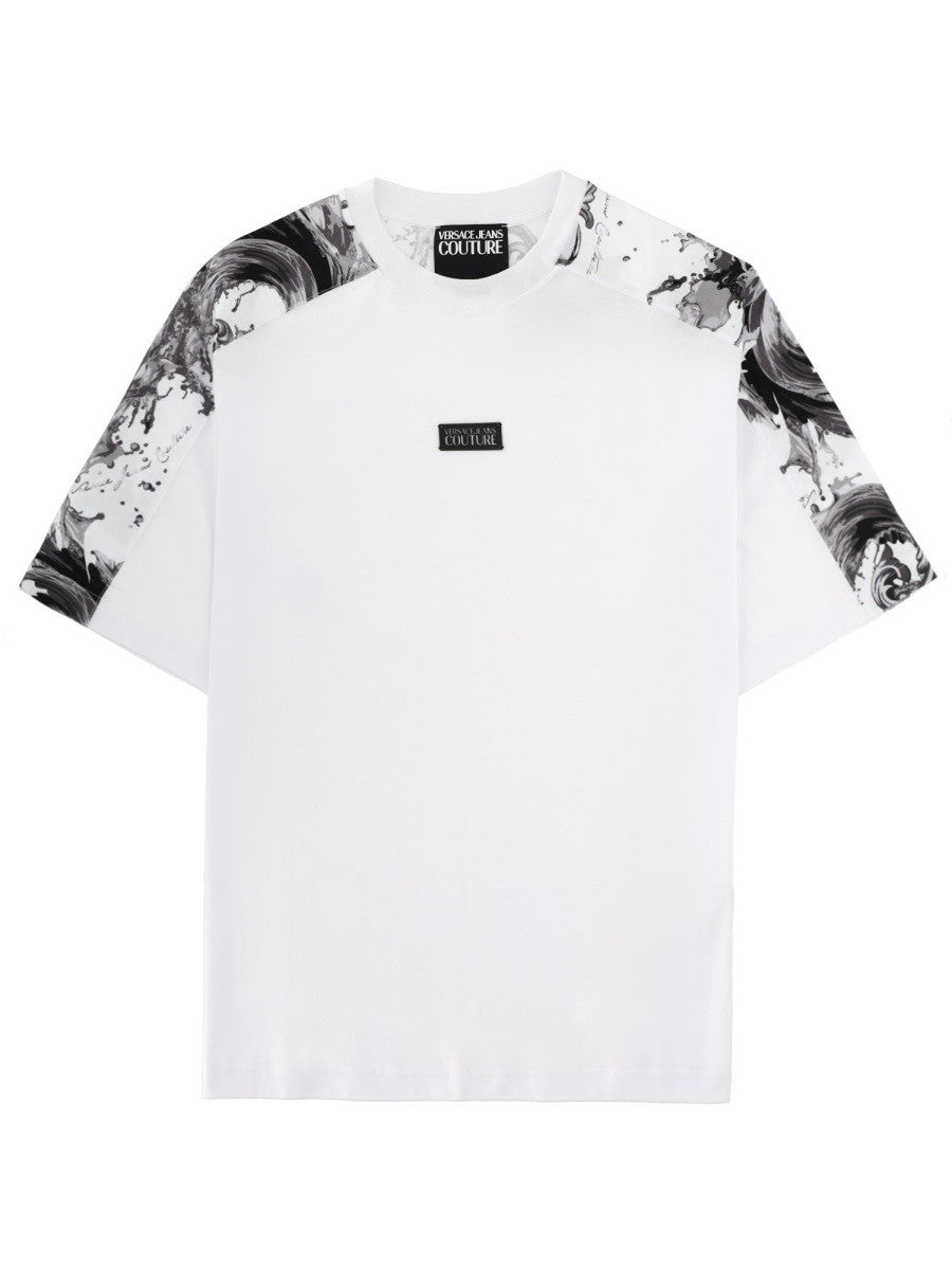 Versace Jeans Couture Men's Shirt with Placca White