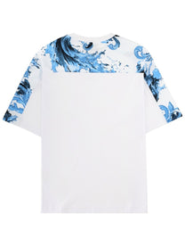 Versace Jeans Couture Men's Shirt Con Placca White
