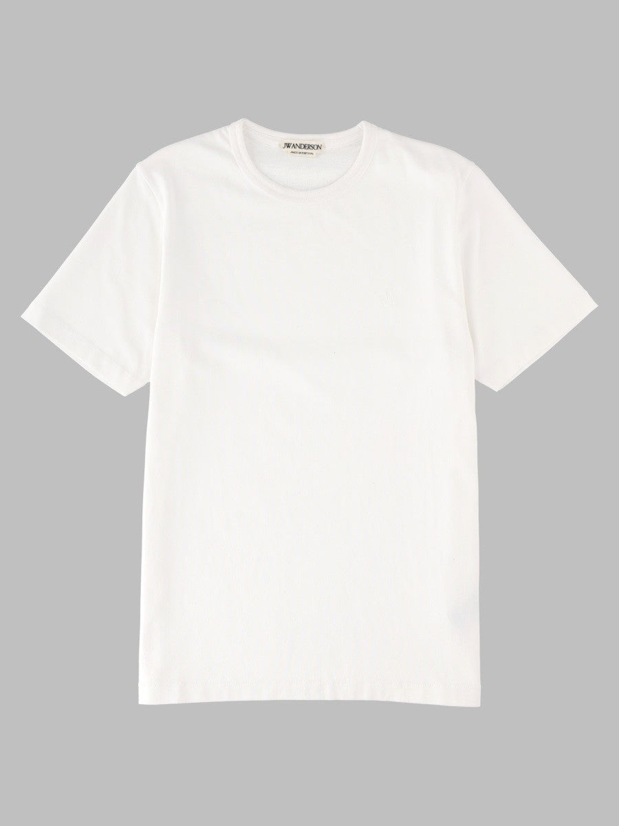 JW Anderson Women's Shirt Con Ricamo Anchor White