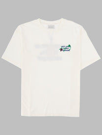 Drôle de Monsieur Men's Shirt Con Slogan White