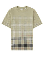 Burberry Men's Shirt with Print Check Beige
