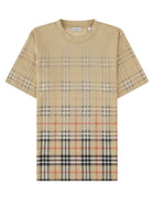 Burberry Men's Shirt with Print Check Beige