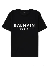 Balmain Men's Shirt Con Stampa Black
