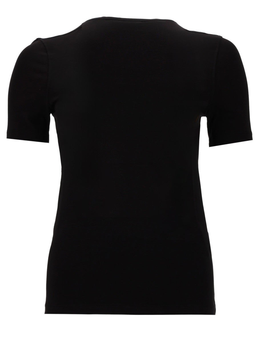 Versace Jeans Couture Women's Shirt Con Stampa Black