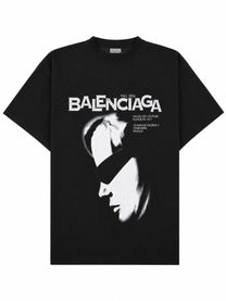 Balenciaga Men's Printed Shirt Black