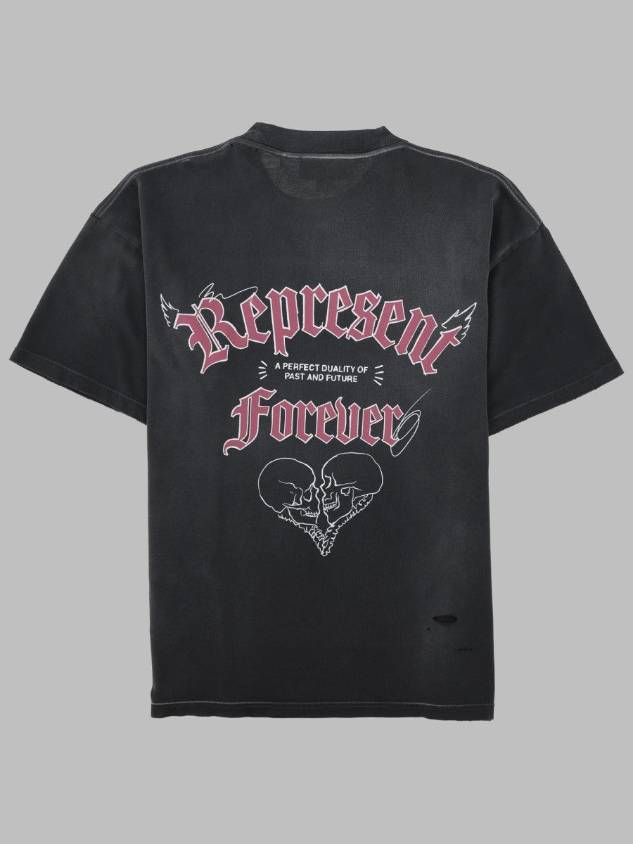 Represent Men's Shirt Con Stampa Black